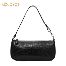 Load image into Gallery viewer, Dropshipping Retro Alligator Pattern Women Messenger Flap Handbags 2019 New PU Leather Street Casual Solid Zipper Shoulder Bags