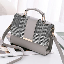 Load image into Gallery viewer, Women Fashion PU Leather Shoulder Small Flap Crossbody Handbags Top Handle Tote  Messenger Bags