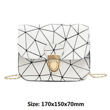 Load image into Gallery viewer, Geometric Print Shoulder Bags for Women 2019 Fashion New PU Leather Messenger Satchel Bag Girls Bolsas Feminina Mujer Sac A Main