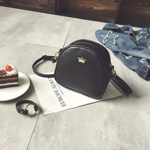 Load image into Gallery viewer, Bags for Women 2019 New Shoulder Bag Fashion Handbag Phone Purse Imperial Crown Pu Leather Women Small Shell Crossbody Bag