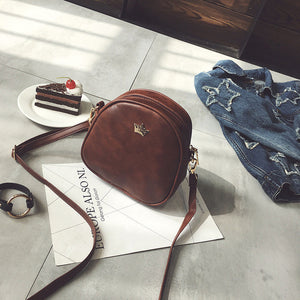 Bags for Women 2019 New Shoulder Bag Fashion Handbag Phone Purse Imperial Crown Pu Leather Women Small Shell Crossbody Bag