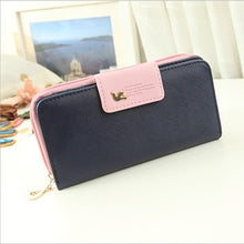 Load image into Gallery viewer, Mara&#39;s Dream Women Leather Wallet Women&#39;s Clutch Bag Hasp Wallet Zipper Long Purses Card Holder High Quality Bolsa Feminina