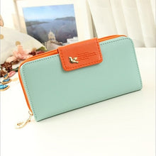 Load image into Gallery viewer, Mara&#39;s Dream Women Leather Wallet Women&#39;s Clutch Bag Hasp Wallet Zipper Long Purses Card Holder High Quality Bolsa Feminina