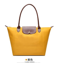 Load image into Gallery viewer, 2019 Famous Brands Women Bags Shoulder Bag Handbag Waterproof Nylon Leather Beach bag Designer Folding Tote Bolsa Sac Feminina