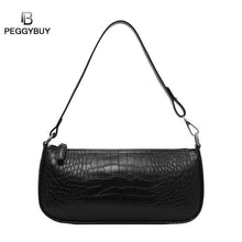 Load image into Gallery viewer, Retro Alligator Pattern Women Messenger Flap Handbags PU Leather Street Casual Solid Zipper Shoulder Bags Bolsa Mujer 2019 New