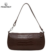 Load image into Gallery viewer, Retro Alligator Pattern Women Messenger Flap Handbags PU Leather Street Casual Solid Zipper Shoulder Bags Bolsa Mujer 2019 New