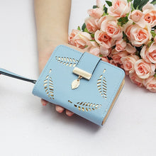 Load image into Gallery viewer, Wallet Female Women&#39;s Wallet Snap Coin Purse Phone Bag Bow Multi-card Bit Card Holder Purse Women Luxury  Billetera Mujer