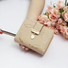 Load image into Gallery viewer, Wallet Female Women&#39;s Wallet Snap Coin Purse Phone Bag Bow Multi-card Bit Card Holder Purse Women Luxury  Billetera Mujer