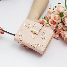 Load image into Gallery viewer, Wallet Female Women&#39;s Wallet Snap Coin Purse Phone Bag Bow Multi-card Bit Card Holder Purse Women Luxury  Billetera Mujer