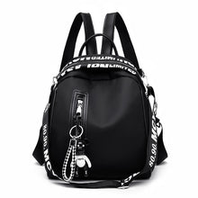 Load image into Gallery viewer, Women&#39;s fashion backpack solid color Oxford cloth college wind school bag travel trend shoulder bag