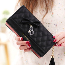 Load image into Gallery viewer, Women Purses Female Tassel Lovely Coin Purse Card Holder Girls Cute Long Clutch Bags For Women 2019 Wallet Women Passport Cover