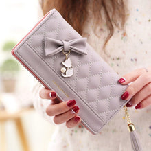 Load image into Gallery viewer, Women Purses Female Tassel Lovely Coin Purse Card Holder Girls Cute Long Clutch Bags For Women 2019 Wallet Women Passport Cover