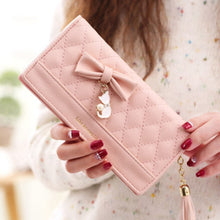 Load image into Gallery viewer, Women Purses Female Tassel Lovely Coin Purse Card Holder Girls Cute Long Clutch Bags For Women 2019 Wallet Women Passport Cover